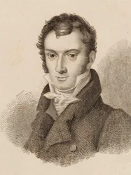 Josef Mayseder hegedűművész és zeneszerző portréja 1789-1863, 1824.
