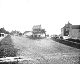 Az Unió éleslövészeinek beosztása Gettysburgban, Pennsylvania, USA, 1900. sz.