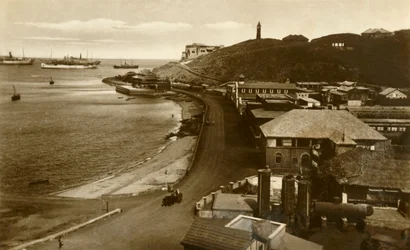 Postahivatal és Bay, Aden, c1918-c1939.