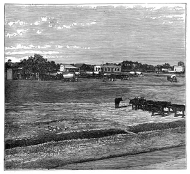 Potchefstroom, Transvaal, Dél-Afrika, 1890