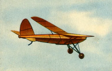 Motoros repülőgépmodell, 1932.