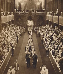 Miniszterelnökök az apátságban, 1937. május 12
