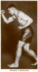 Primo Carnera, olasz ökölvívó, 1938