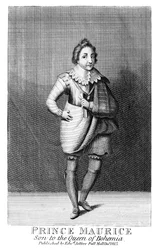 Maurice herceg, Cseh királynőjének fia, 1815