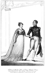 Charlotte hercegnő és Leopold herceg, 1816