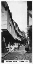 Priory Row, Coventry, West Midlands, 1920-as évek