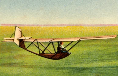 Vitorlázórepülős Zögling tanuló a Rhön-Rossitten Társaság vitorlázórepülőiskolájában, 1932.