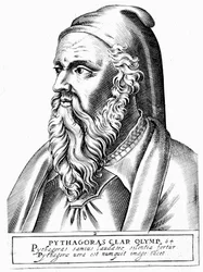 Pythagoras c560 - ie 480, görög filozófus és tudós