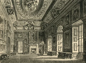 Queen Caroline Drawing Room, Kensington Palace, 1876.
