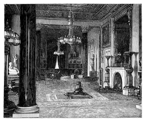 Viktória királynő szalonja, Osborne House, Wight-sziget