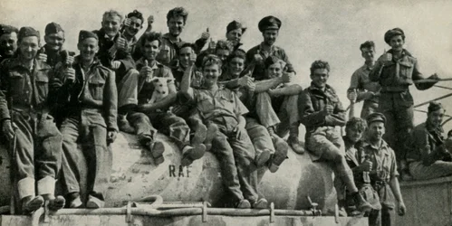 A R.A.F. földi személyzete: Tripolitánia, 1942-1943 körül, 1945