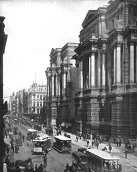 Randolph Street, Chicago, Illinois, USA, 1900.