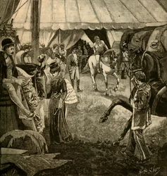 Készen áll, hogy behívják a ringbe, 1882.