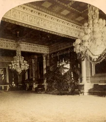 Fogadóterem, Fehér Ház, Washington, 1900.