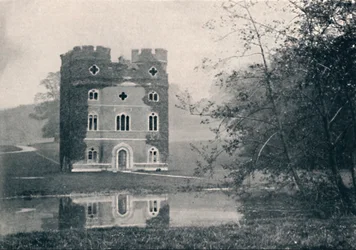 A Wolseys-palota maradványai, Esher, 1903