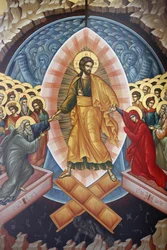 Feltámadás ikon, Tirana, Albánia