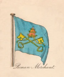 Római kereskedő, 1838
