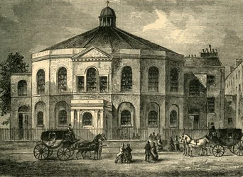 Rowland Hills kápolna 1814-ben, 1878 c.