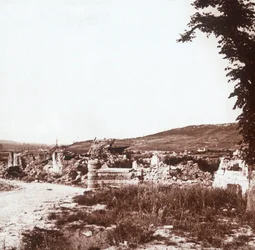 Romok, Chauny, Észak-Franciaország, 1914-c1918