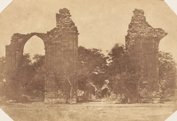 Romok Old Delhiben, 1850-es évek.