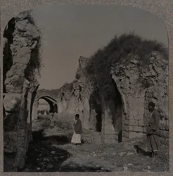 A keresztesek templomának romjai, Ramleh, 1900