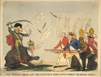 Orosz medve és legyőzhetetlen lovasa, 1791