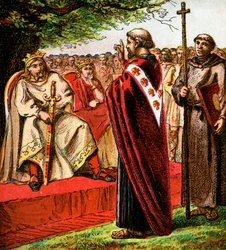 Szent Ágoston és a szászok, 1850