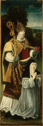 Szent Ágoston és egy ágostai kanonoknő, 152550.
