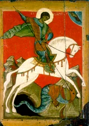 Szent György és a sárkány, 14. század vége