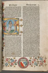 Szent Jeromos az atyák élete, olasz, 1483.