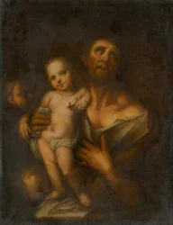 Szent József a kis Jézussal