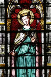 Sainte-Clotilde templom. Szent Orsolya.