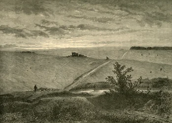 Salisbury Plain, Amesbury közeléből, 1898.