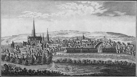 Salisbury, Wiltshire, 18. század közepe-vége.