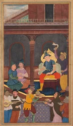 Salome Keresztelő János fejét tányéron fogadja, a Szentség tükréből..., 1602-1604.