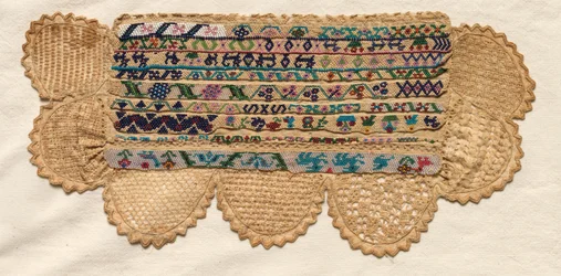 Sampler töredék, 1800-as évek.