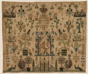 Sampler töredék, 1813.
