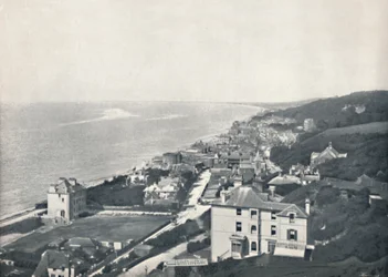 Sandgate – Kilátás a magasból, 1895