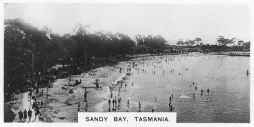 Sandy Bay, Tasmania, Ausztrália, 1928