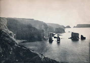 Sark – Les Autelets Rocks, 1895