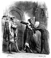 Jelenet Shakespeare Richard III. című művéből, 1591 c1858