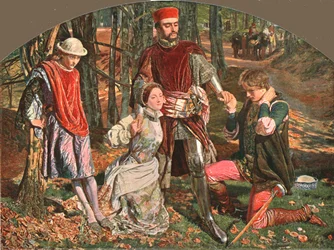 Jelenet A két veronai úriemberből, 1851, c1902.