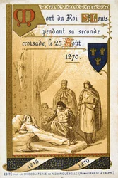 Jelenet Bertrand du Guesclin életéből, 19. század