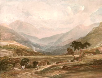 Jelenet a Glen Lochyban, 1900.