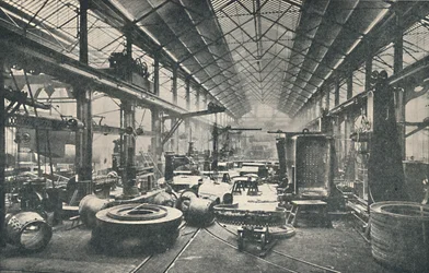 Jelenet egy kazánházban, 1917