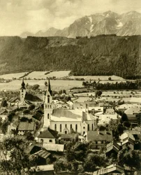 Schladming, Stájerország, Ausztria, c1935.