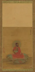 Ülő Luohan, 16-17. század.
