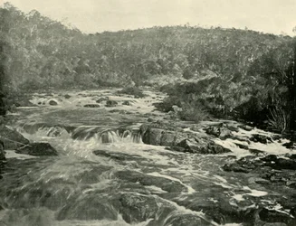 Második medence, Dél-Esk folyó, 1901.