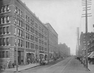Second Street, Seattle, Washington, 1897.