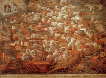 Lepantói tengeri csata 1571 / Korabeli